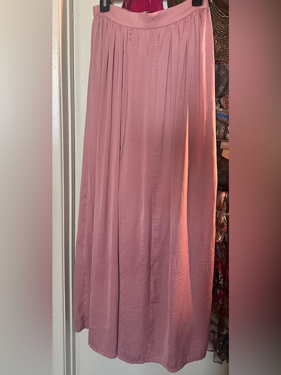 Forever 21 Dresses & Skirts - Forever 21 Mauve Pink Maxi Skirt - Flowing Pleated Design